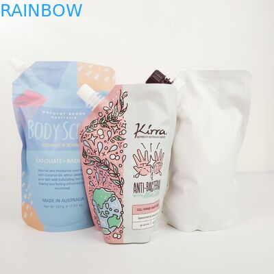 Industriële voedselverpakkingen met zakjes van zilveren folie voor opstaan body scrub bag