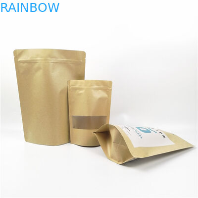 Staand Ja aangepaste papieren zakken Gratis monster Aanvaard aangepast logo drukwerk beschikbaar