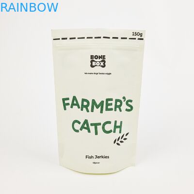 Wit handvatmateriaal en standaard in gepersonaliseerde geschenkzakken