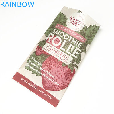 Witte handvatsel Materiaal aangepaste papieren zakken voor uw klant vereisten