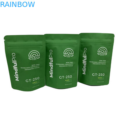 CYMK Kleur kruiden wierook Verpakking Aluminiumfolie Stand Up Plastic Mylar Zipper Bag