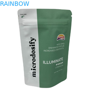 CYMK Kleur kruiden wierook Verpakking Aluminiumfolie Stand Up Plastic Mylar Zipper Bag