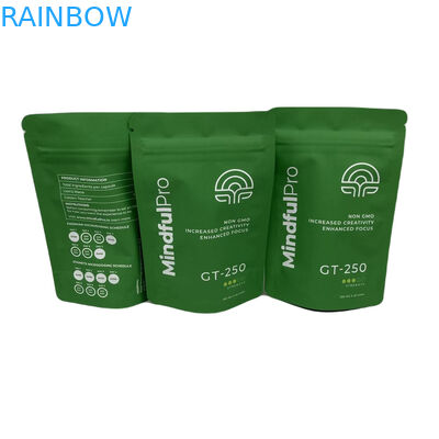 CYMK Kleur kruiden wierook Verpakking Aluminiumfolie Stand Up Plastic Mylar Zipper Bag