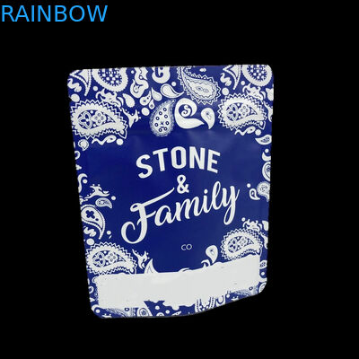 3.5 Gram Plastic pouches Verpakking Op maat gemaakt Label Bedrukte CBD Koekjes Herverzegelbaar k