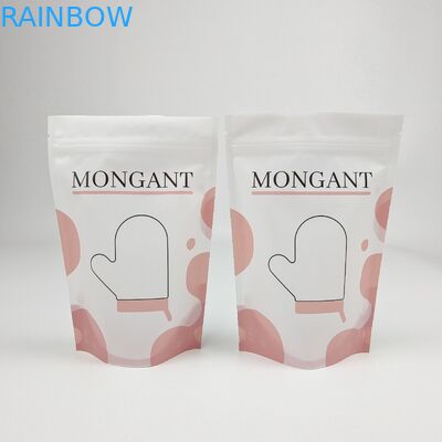 Gelamineerde aluminiumfolie Zip Lock Bag Stand Up Pouch / Matt White Foil Pouch / Custom Zip Lock Coffee Bag