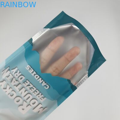 Op maat gedrukte hitte afdichting 250g 500g Candy Doypack geurbestendige stand-up zak Plastic verpakking Mylar Ziplock zakken
