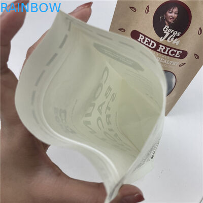 Kwaliteitsborging Stand Up Aluminium Foil Bag Met Zipper Food Snack Packaging Bag