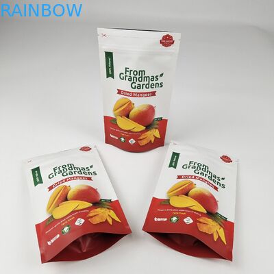 Stand-up zak met rits geurbestendige vochtbestendige voedselkwaliteit plastic verpakkingszakken