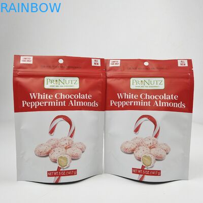 Gevriesde plastic ritszak Geurbestendige Vochtbestendige Low Moq Printing Digitaal gedrukt Stand Up Pouch