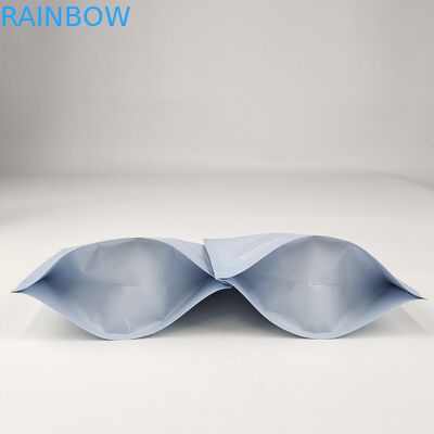 Milieuvriendelijk Staande zak voedselkwaliteit Zip slot warmte afdichting Geprinte biologisch afbreekbare maatvoedsel kraft papier zak