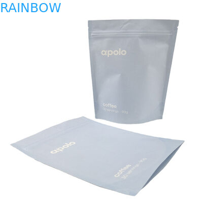 Warm verkoop Digitaal afdrukken Eco-vriendelijke kraftpapier zak met raam biologisch afbreekbare verpakkingszak voor gedroogd fruit