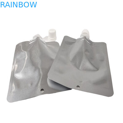 Op maat gemaakte gedrukte plastic zakje voor sap, digitale afdruk van aluminiumfolie, geurbestendige zakjes met logo