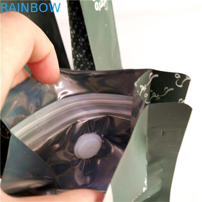 Groothandel Gepersonaliseerd Logo Digitaal Printen Plastic PET Aluminium Verpakkingszakken voor Koffiebonen voor 250G 500G 1KG