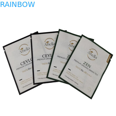 Op maat gemaakte, biologisch afbreekbare, stand-up kraftpapieren zak 3.5g 7g gummy candy verpakking