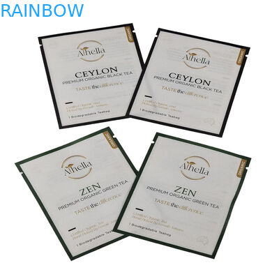 Op maat gemaakte, biologisch afbreekbare, stand-up kraftpapieren zak 3.5g 7g gummy candy verpakking