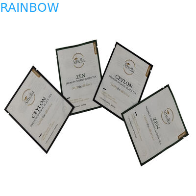 Biologisch afbreekbare kleine zakjes voor thee, koffiepoeder, composteerbare, herverzegelbare Mylar-zakken