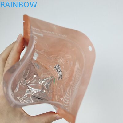 Recyclebaar Zip Lock Staande zak Aluminium folie Body Scrub Spa Bad Zwemmen Zeesout Biologisch afbreekbaar Plastic verpakkingszak