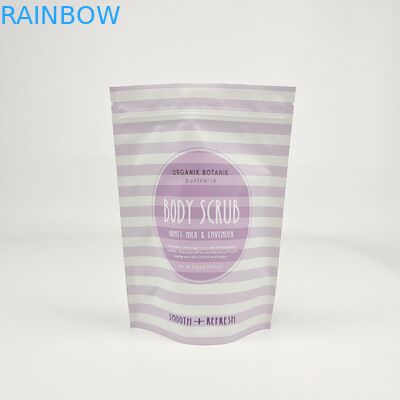 Custom Matte OEM Custom Printed Bath Salts Verpakking Zip Lock Bath Salt Body Scrub Staande zak Verpakkingszakken