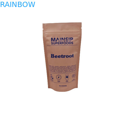 Digitaal gedrukte Mylar-zakken, geurbestendige koffiepoederverpakking, stand-up zip-lock zak met aluminiumfolie