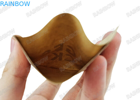 Op maat gedrukte voedselkwaliteit stand-up kraft papier verpakkingszak Drie zijden hitte afdichting Thee koffie zak