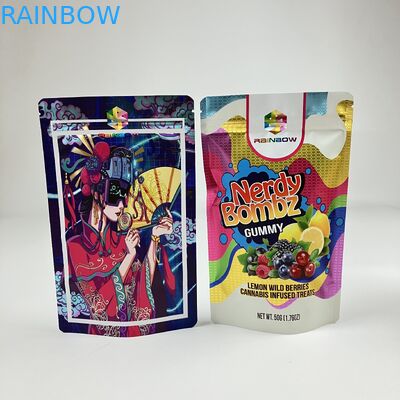 Fabriek Direct Custom hervergrendelbare Zip Lock Bag VMPET geurbestendige voedselkwaliteit Stand Up Zipper Pouch