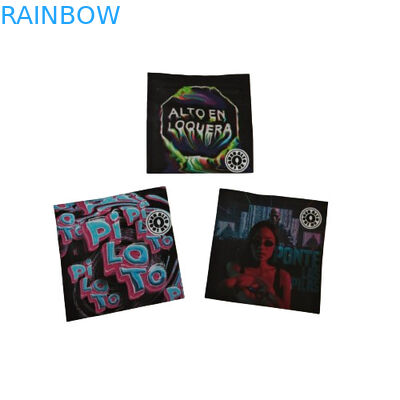 Geurbestendige opnieuw vergrendelbare proefzakjes met doorzichtig raam poederverpakking plastic zak