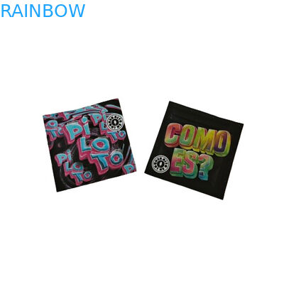 Geurbestendige opnieuw vergrendelbare proefzakjes met doorzichtig raam poederverpakking plastic zak