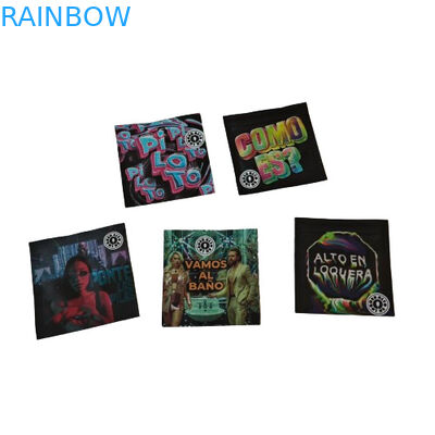 Geurbestendige opnieuw vergrendelbare proefzakjes met doorzichtig raam poederverpakking plastic zak