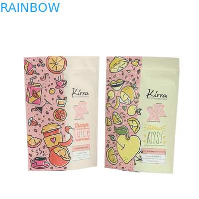 Aanpasbare hervergrendelbare huisdiervoedselzak Stand-up plastic zak met rits noot pakketzakjes