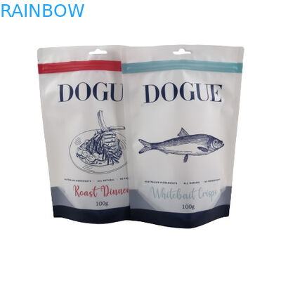 Geurbestendige Ziplock Aluminiumfolie Mylar zakken voor thee Moringa kruiden gedroogde vruchten