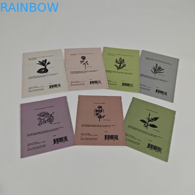 Ziplock Biodegradable Kraft Stand Up Pouch Digitaal Printen Hervergrendelbare Mylar Bags