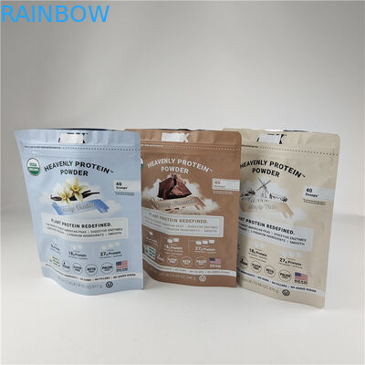 Digitaal drukwerk op maat Stand Up Zipper Bags Geurbestendige Vochtbestendige