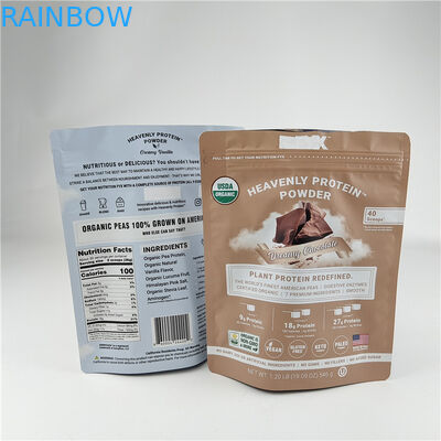 Digitaal drukwerk op maat Stand Up Zipper Bags Geurbestendige Vochtbestendige