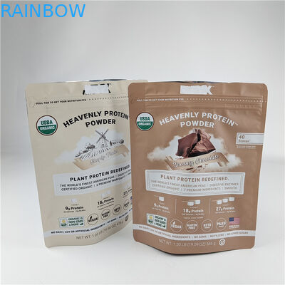 Digitaal drukwerk op maat Stand Up Zipper Bags Geurbestendige Vochtbestendige