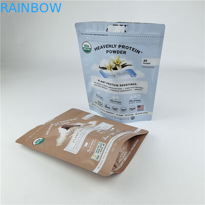 Digitaal drukwerk op maat Stand Up Zipper Bags Geurbestendige Vochtbestendige