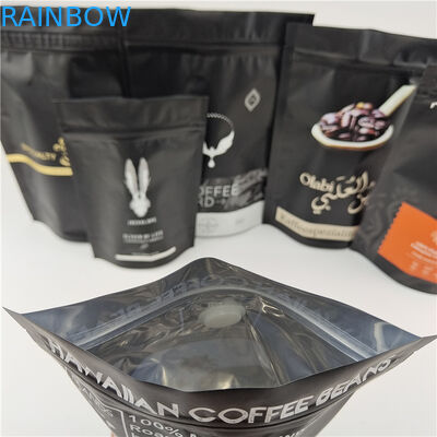 Gelamineerde aluminiumfolie Ziplock Stand Up Pouch Digitaal drukken Op maat gemaakte grootte / kleuren