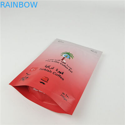 Custom gelamineerde aluminium folie Zip Lock Bag koffie Stand Up Pouch