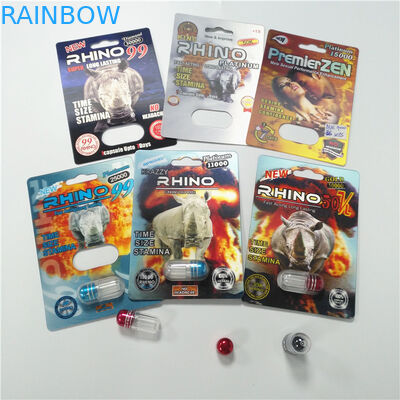 Gepersonaliseerde kwantitatieve blisterkaartverpakkingen voor professionele verpakkingsoplossingen