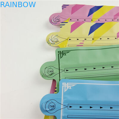 Gepersonaliseerd logo Matte afwerking Warmtezegel Voedselverpakkingsmateriaal Aluminiumfolie Snackzak Verpakking