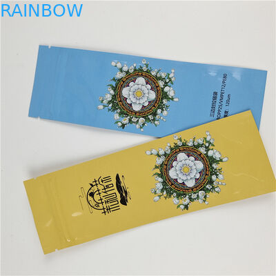 Driezijdige afdichting zakken voor tandverzorging Verpakking Warmte afdichting en op maat gemaakte bestelling Geaccepteerd tot 10 kleuren beschikbaar