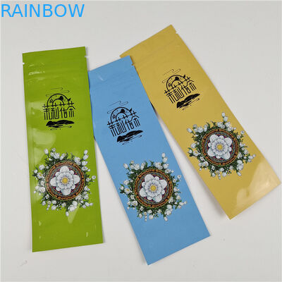 Driezijdige afdichting zakken voor tandverzorging Verpakking Warmte afdichting en op maat gemaakte bestelling Geaccepteerd tot 10 kleuren beschikbaar