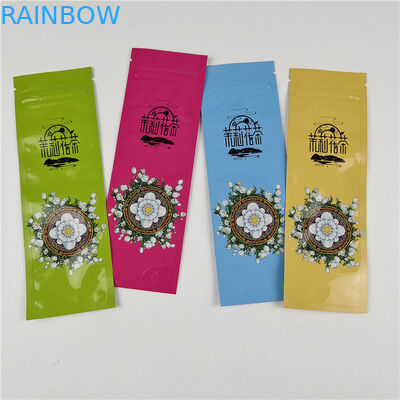 Driezijdige afdichting zakken voor tandverzorging Verpakking Warmte afdichting en op maat gemaakte bestelling Geaccepteerd tot 10 kleuren beschikbaar