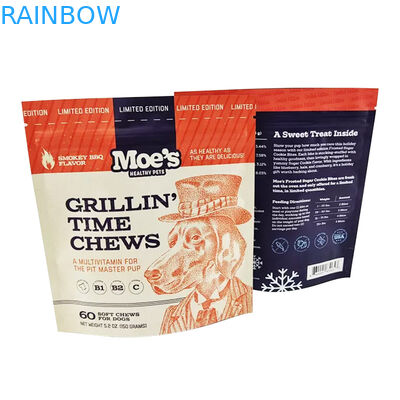 Hervergrendelbare opstaande zakken voor theezakken Verpakking op maat