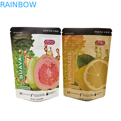 Gepersonaliseerde en gepersonaliseerde zijkant Gepersonaliseerde papieren zakken voor voedselverpakking