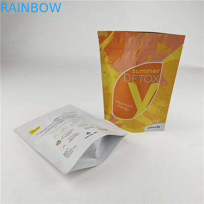 Topkwaliteit Custom Logo Printed Food Grade Stand Up Pouches voor Snack Bag Verpakking met Zipper