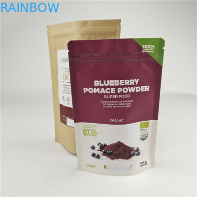 Voedselverpakkingsmateriaal Digitaal drukwerk op maat Stand Up Zipper Bags Geurbestendige Vochtbestendige zak