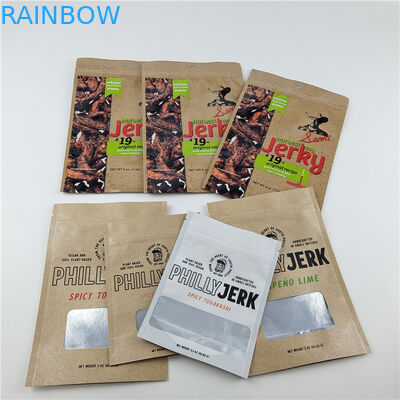 Fabriek Groothandel Op maat gedrukte hervergrendelbare vochtbestendige gelamineerde aluminiumfolie Mylar-zakjes