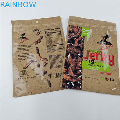 Fabriek Groothandel Op maat gedrukte hervergrendelbare vochtbestendige gelamineerde aluminiumfolie Mylar-zakjes