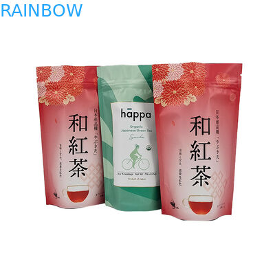 Gepersonaliseerde theezakken Verpakking voor aangepaste maten Gepersonaliseerd logo