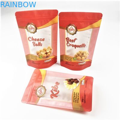 Verpakkingszak voor huisdierenvoeding met opstaande dierlijke traktatie